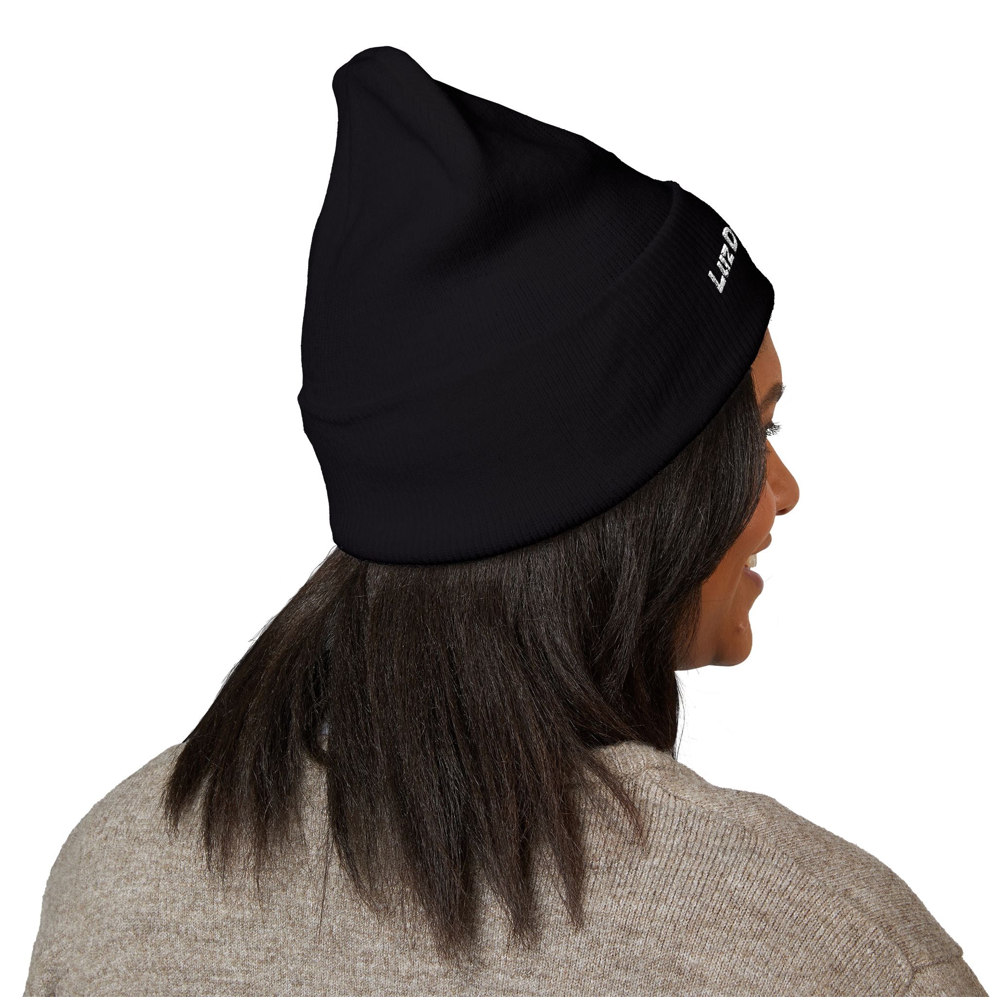 Luz De La Luna Embroidered Beanie