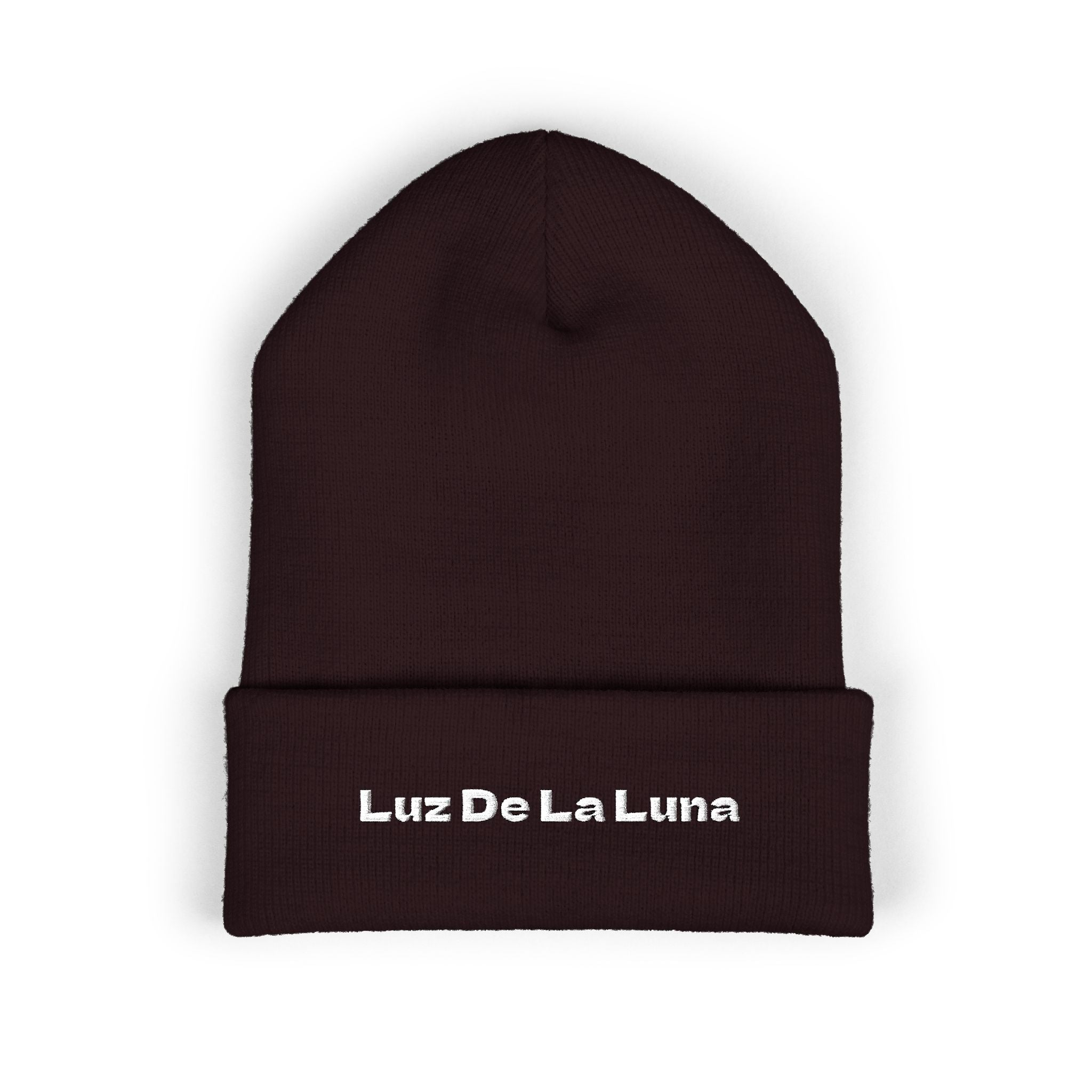 Luz De La Luna Embroidered Beanie