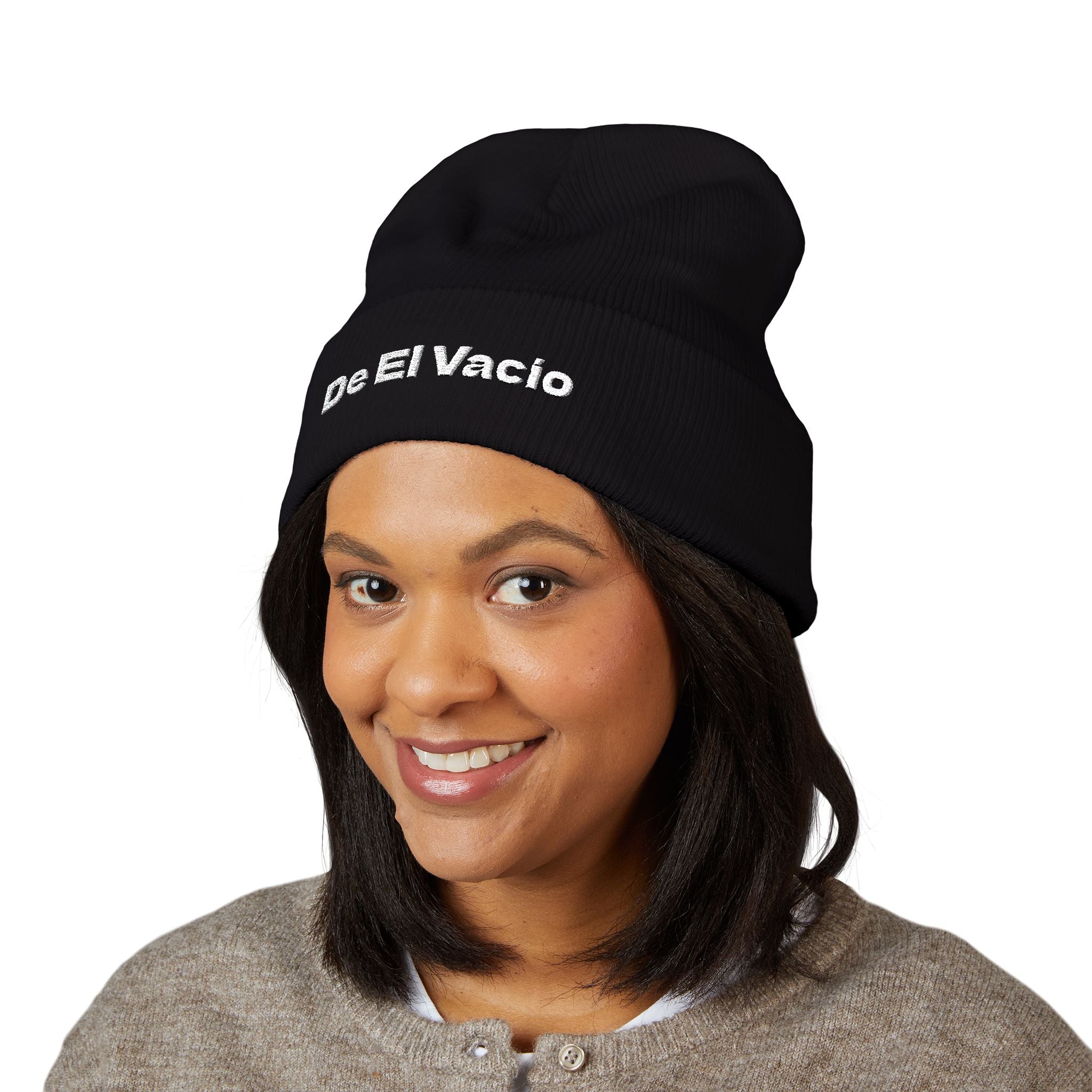 De El Vacio Embroidered Beanie